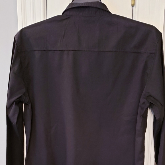 FREDD MARSHALL Men's Button Down Casual Pocket Jean Shirt L+ - Picture 3 of 7